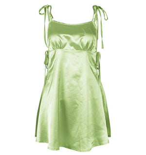 Open image in slideshow, NM Satin Mini Dress
