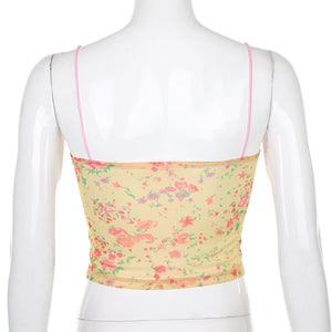 NM Floral Mesh Cami