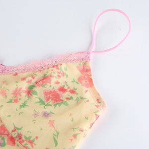 NM Floral Mesh Cami