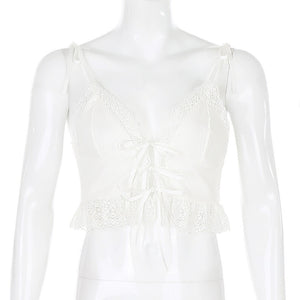 Belle Lace Tie Cami