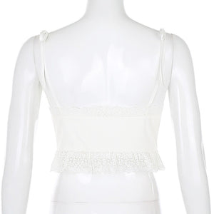 Belle Lace Tie Cami